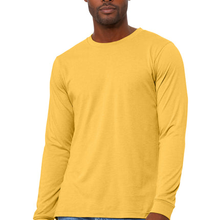 BELLA+CANVAS ®  Unisex Heather CVC Long Sleeve Tee BC3501CVC