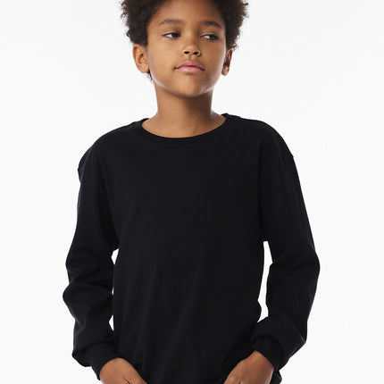BELLA+CANVAS ®  Youth 6-Ounce Heavyweight Long Sleeve Tee BC3511Y