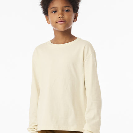 BELLA+CANVAS ®  Youth 6-Ounce Heavyweight Long Sleeve Tee BC3511Y