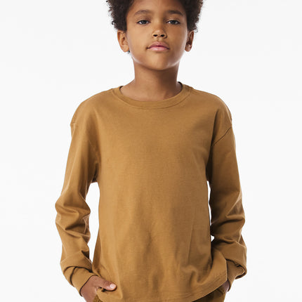 BELLA+CANVAS ®  Youth 6-Ounce Heavyweight Long Sleeve Tee BC3511Y