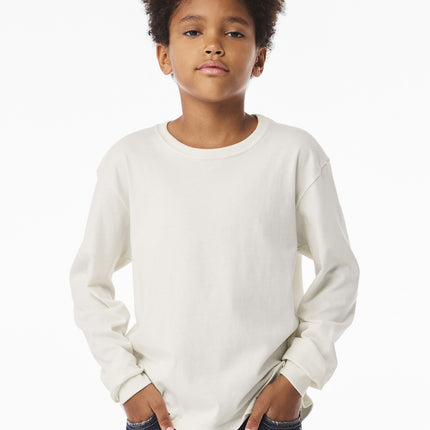 BELLA+CANVAS ®  Youth 6-Ounce Heavyweight Long Sleeve Tee BC3511Y