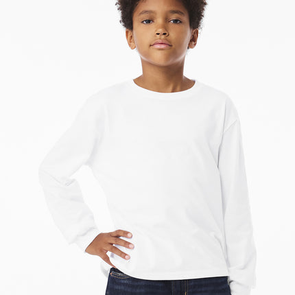 BELLA+CANVAS ®  Youth 6-Ounce Heavyweight Long Sleeve Tee BC3511Y