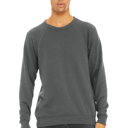 BELLA+CANVAS  ®  Unisex Sponge Fleece Raglan Sweatshirt. BC3901