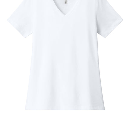 BELLA+CANVAS ®  Women's Relaxed Heather CVC V-Neck Tee BC6405CVC