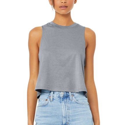 BELLA+CANVAS  ®  Women's Racerback Cropped Tank. BC6682