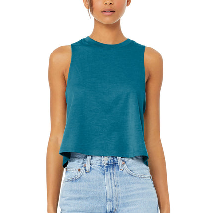 BELLA+CANVAS  ®  Women's Racerback Cropped Tank. BC6682