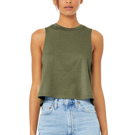 BELLA+CANVAS  ®  Women's Racerback Cropped Tank. BC6682