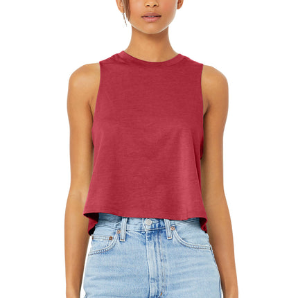 BELLA+CANVAS  ®  Women's Racerback Cropped Tank. BC6682