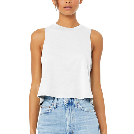 BELLA+CANVAS  ®  Women's Racerback Cropped Tank. BC6682