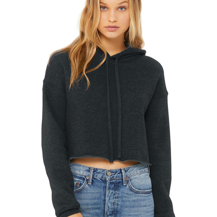 BELLA+CANVAS  ®  Women's Sponge Fleece Cropped Fleece Hoodie. BC7502