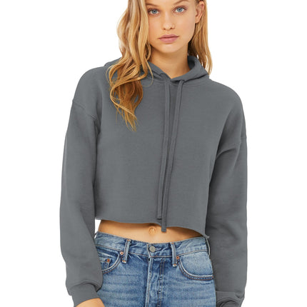 BELLA+CANVAS  ®  Women's Sponge Fleece Cropped Fleece Hoodie. BC7502