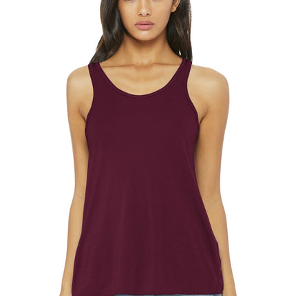BELLA+CANVAS  ®  Women's Flowy Racerback Tank. BC8800