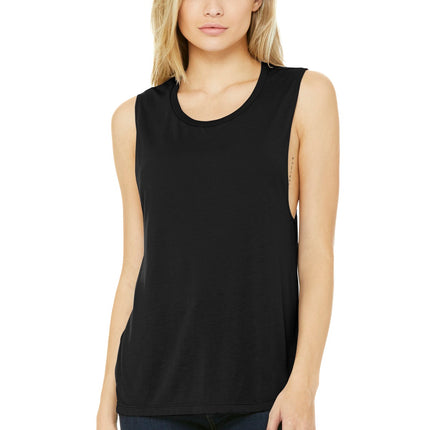 BELLA+CANVAS  ®  Women's Flowy Scoop Muscle Tank. BC8803