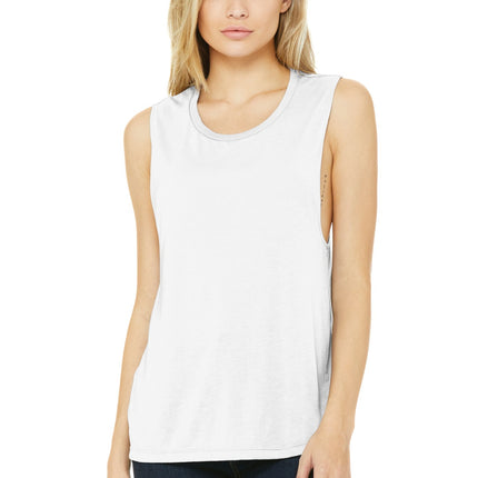 BELLA+CANVAS  ®  Women's Flowy Scoop Muscle Tank. BC8803