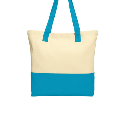 Port Authority ®  Colorblock Cotton Tote. BG414