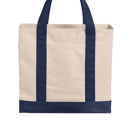 Port Authority ®  Cotton Canvas Two-Tone Tote BG429
