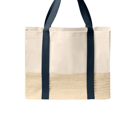 Port Authority ®  Straw Market Tote BG450