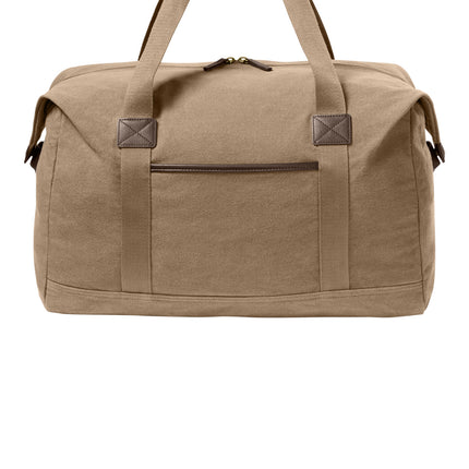 Port Authority ®  Washed Canvas Duffel BG8030