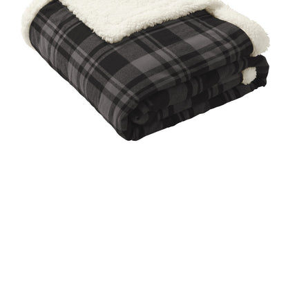 Port Authority  ®  Flannel Sherpa Blanket. BP43