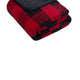 Black/ Red Buffalo Plaid
