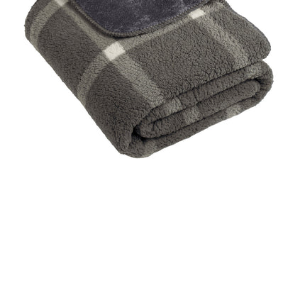 Port Authority ®  Double-Sided Sherpa/Plush Blanket BP48