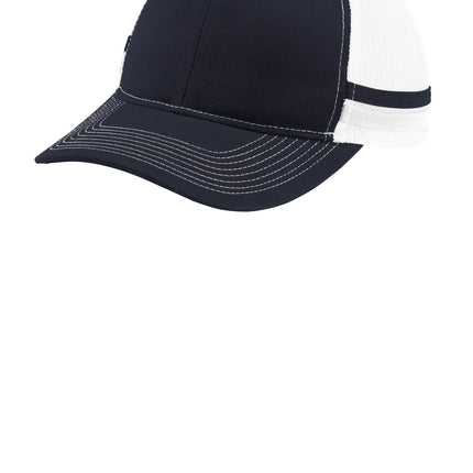 Port Authority  ®  Two-Stripe Snapback Trucker Cap. C113