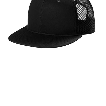 Port Authority ®  Snapback Flat Bill Trucker Cap C407