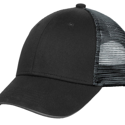 Port Authority ®  Double Mesh Snapback Sandwich Bill Cap. C818