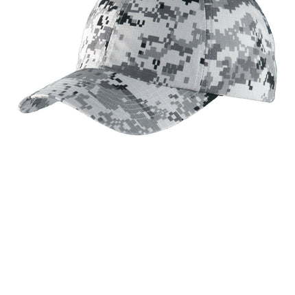 Port Authority ®  Digital Ripstop Camouflage Cap. C925