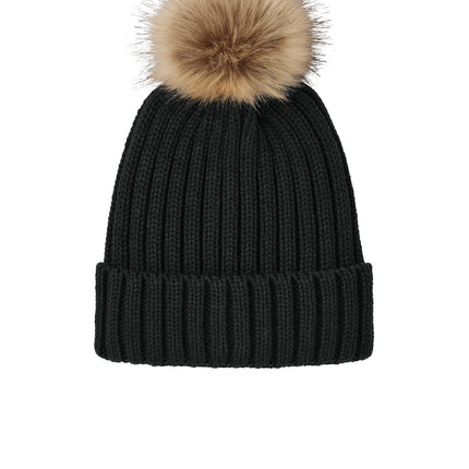 Port Authority ®  Faux Fur Pom Beanie C990