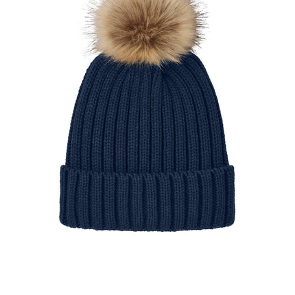 Port Authority ®  Faux Fur Pom Beanie C990