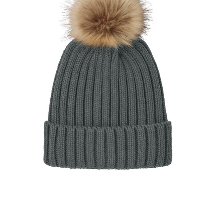Port Authority ®  Faux Fur Pom Beanie C990