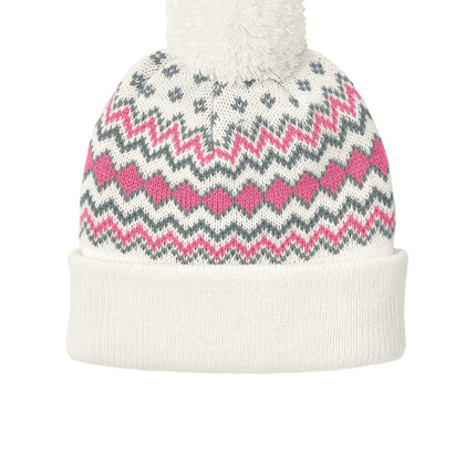 Port Authority ®  Alpine Pom Beanie C991