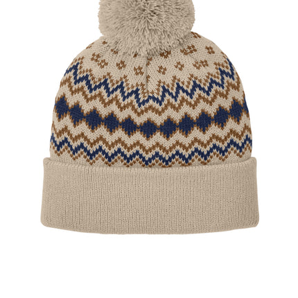 Port Authority ®  Alpine Pom Beanie C991