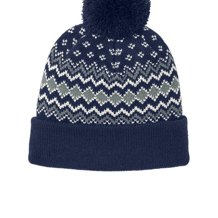 Port Authority ®  Alpine Pom Beanie C991