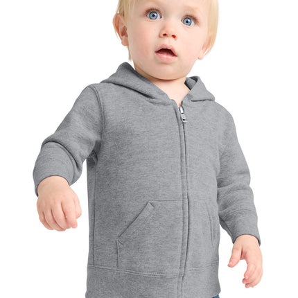 Port & Co ™  Infant Core Fleece Full-Zip Hooded Sweatshirt. CAR78IZH