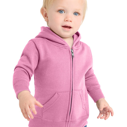 Port & Co ™  Infant Core Fleece Full-Zip Hooded Sweatshirt. CAR78IZH