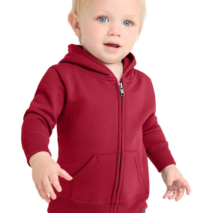 Port & Co ™  Infant Core Fleece Full-Zip Hooded Sweatshirt. CAR78IZH