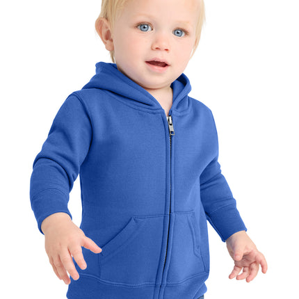 Port & Co ™  Infant Core Fleece Full-Zip Hooded Sweatshirt. CAR78IZH