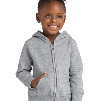 Port & Co ™  Toddler Core Fleece Full-Zip Hooded Sweatshirt. CAR78TZH