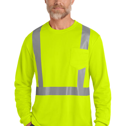 CornerStone  ®  ANSI 107 Class 2 Mesh Long Sleeve Tee. CS201
