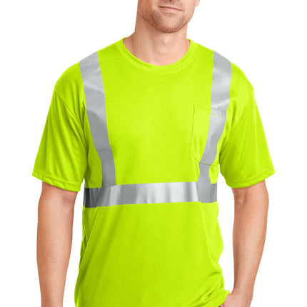 CornerStone ®  - ANSI 107 Class 2 Safety T-Shirt.  CS401