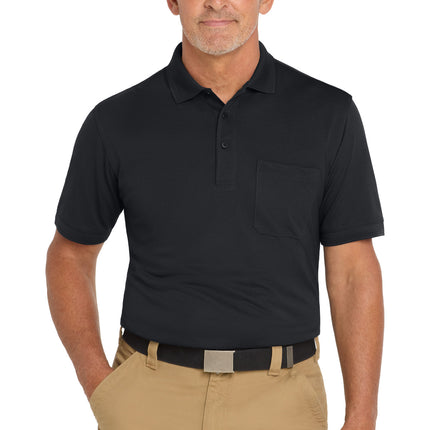 CornerStone  ®  Industrial Snag-Proof Pique Pocket Polo. CS4020P
