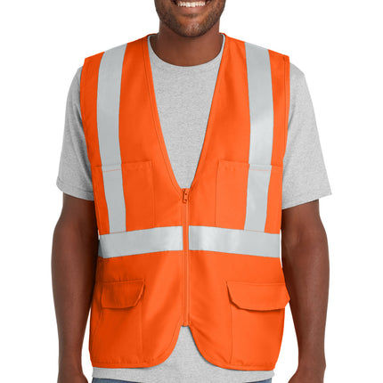 CornerStone ®  - ANSI 107 Class 2 Mesh Back Safety Vest. CSV405