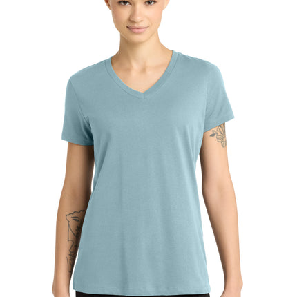 District ®  - Women's Perfect Weight ®  V-Neck Tee. DM1170L