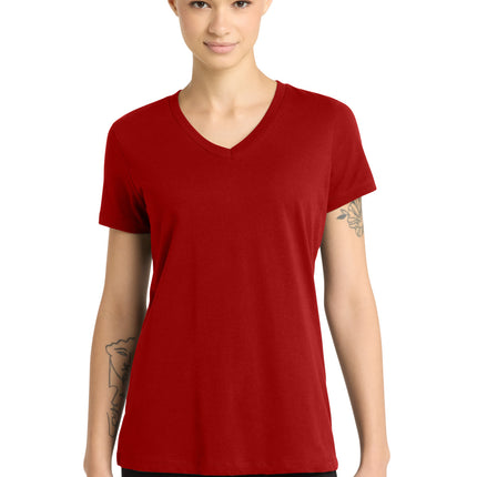 District ®  - Women's Perfect Weight ®  V-Neck Tee. DM1170L