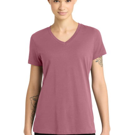 District ®  - Women's Perfect Weight ®  V-Neck Tee. DM1170L