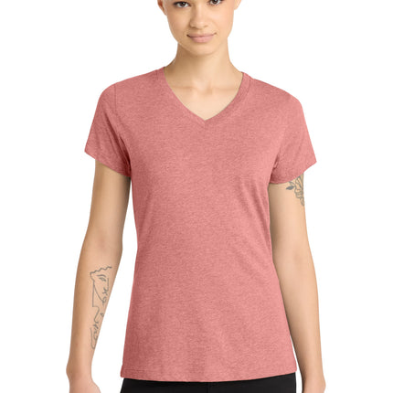 District ®  Women's Perfect Blend ®  CVC V-Neck Tee. DM1190L