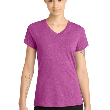 District ®  Women's Perfect Blend ®  CVC V-Neck Tee. DM1190L