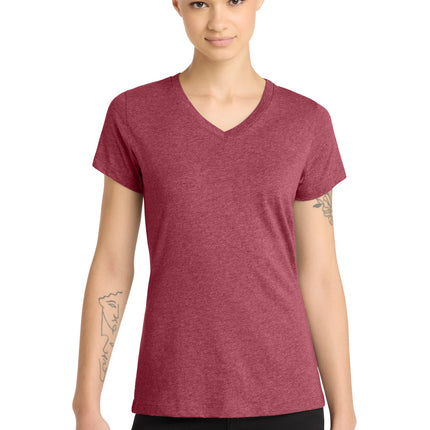 District ®  Women's Perfect Blend ®  CVC V-Neck Tee. DM1190L
